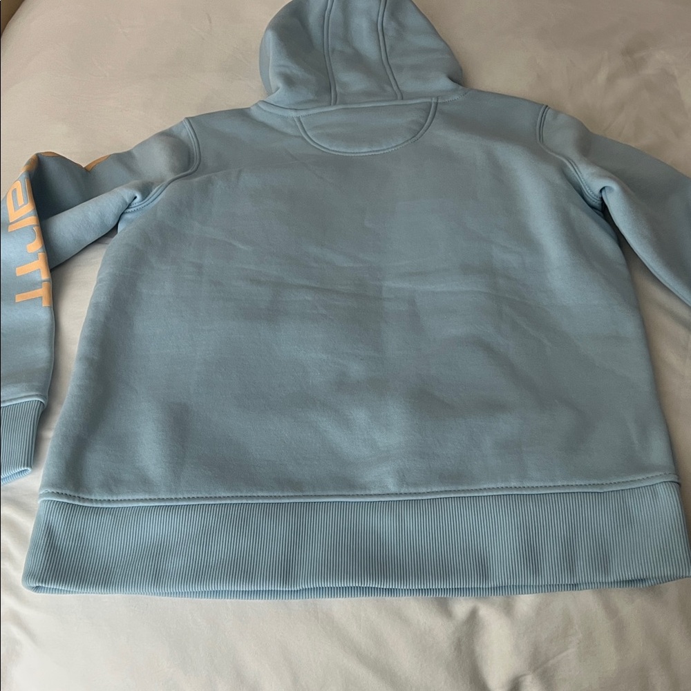 Carhartt TS0288-W Women's Relaxed Fit Midweight Logo Sleeve Graphic Sweatshirt - Picture 8 of 8